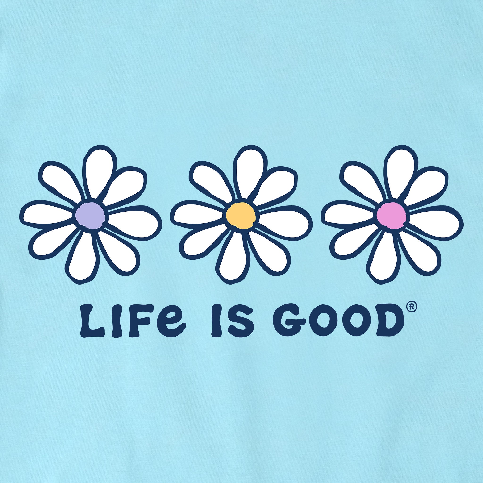 Women's 3 Daisies Short Sleeve Crusher Tee