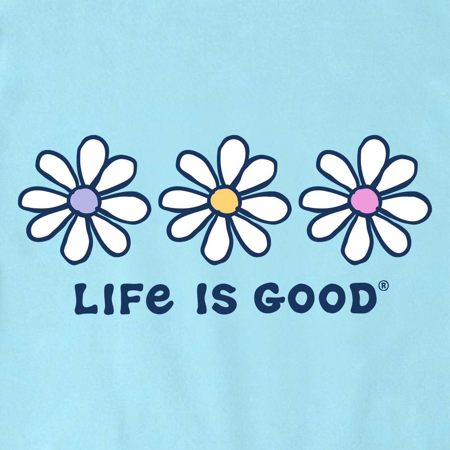 Women's 3 Daisies Short Sleeve Crusher Tee