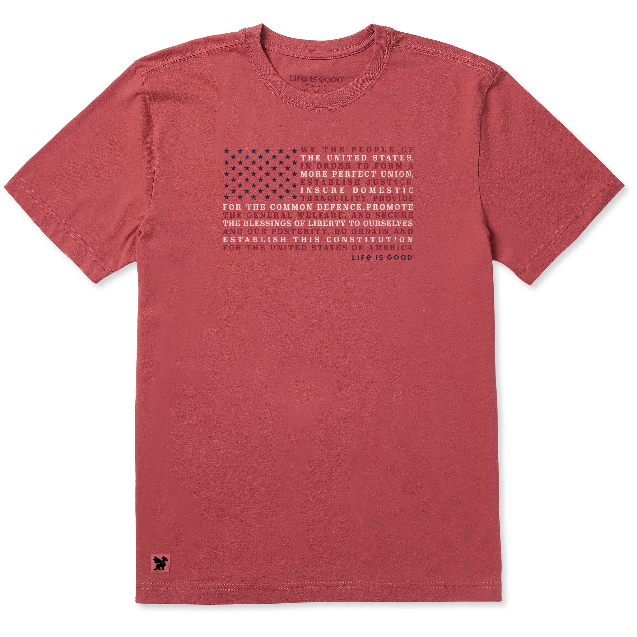 Men's Constitution Flag Short Sleeve Tee