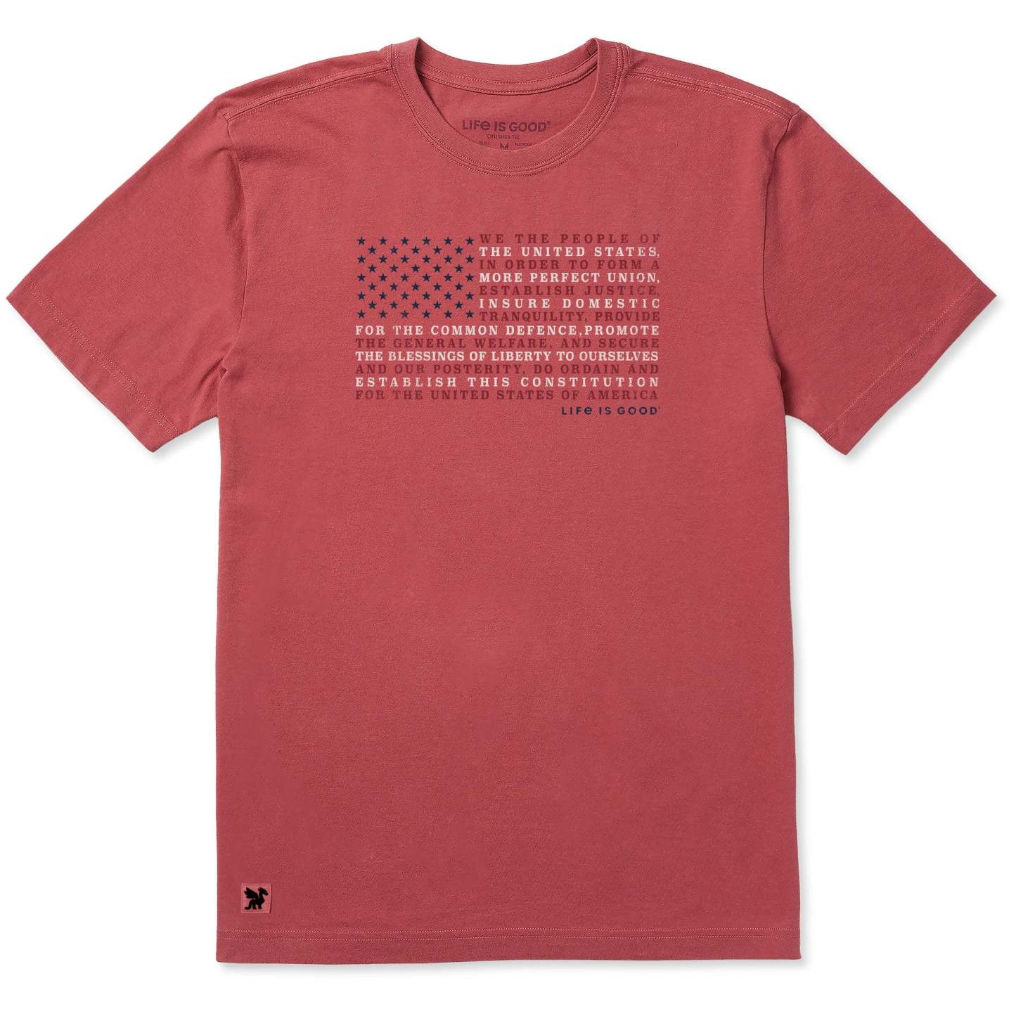 Men's Constitution Flag Short Sleeve Tee