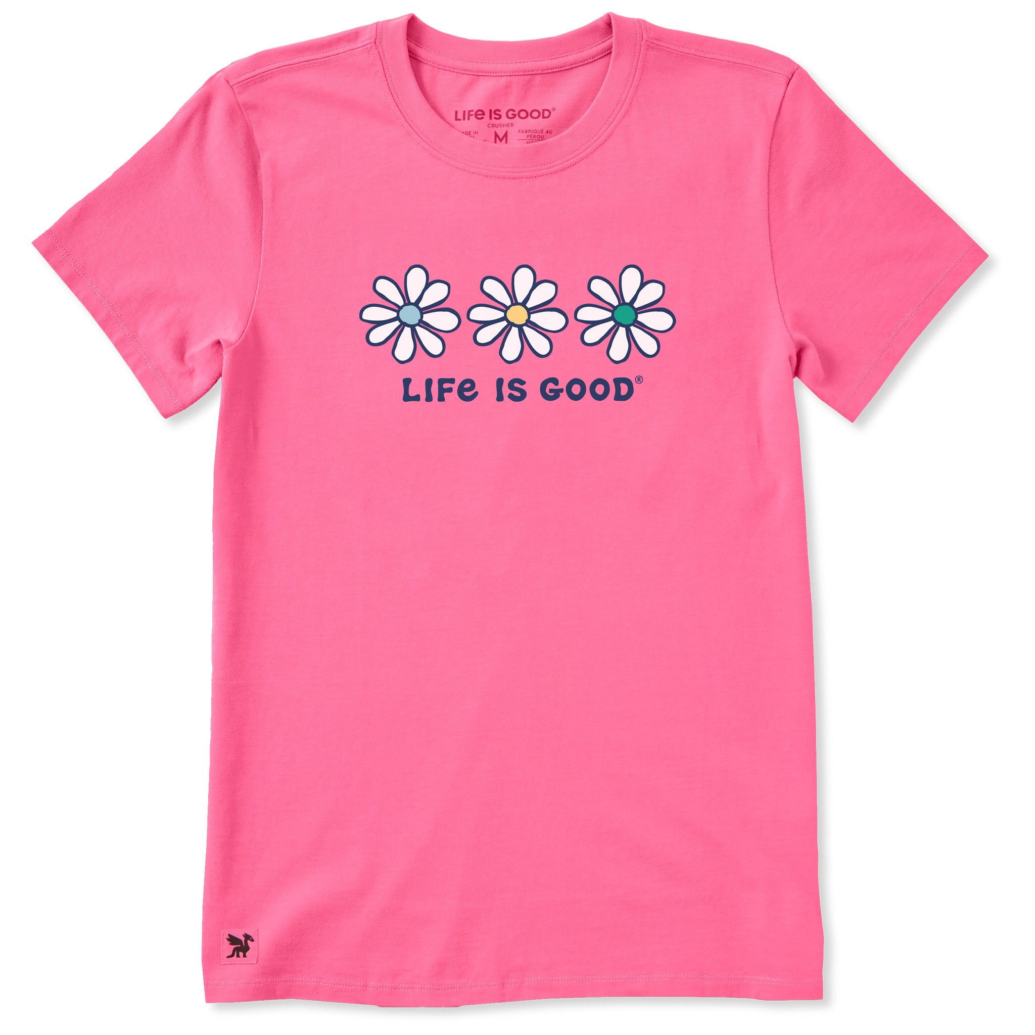 Women's 3 Daisies Short Sleeve Crusher Tee