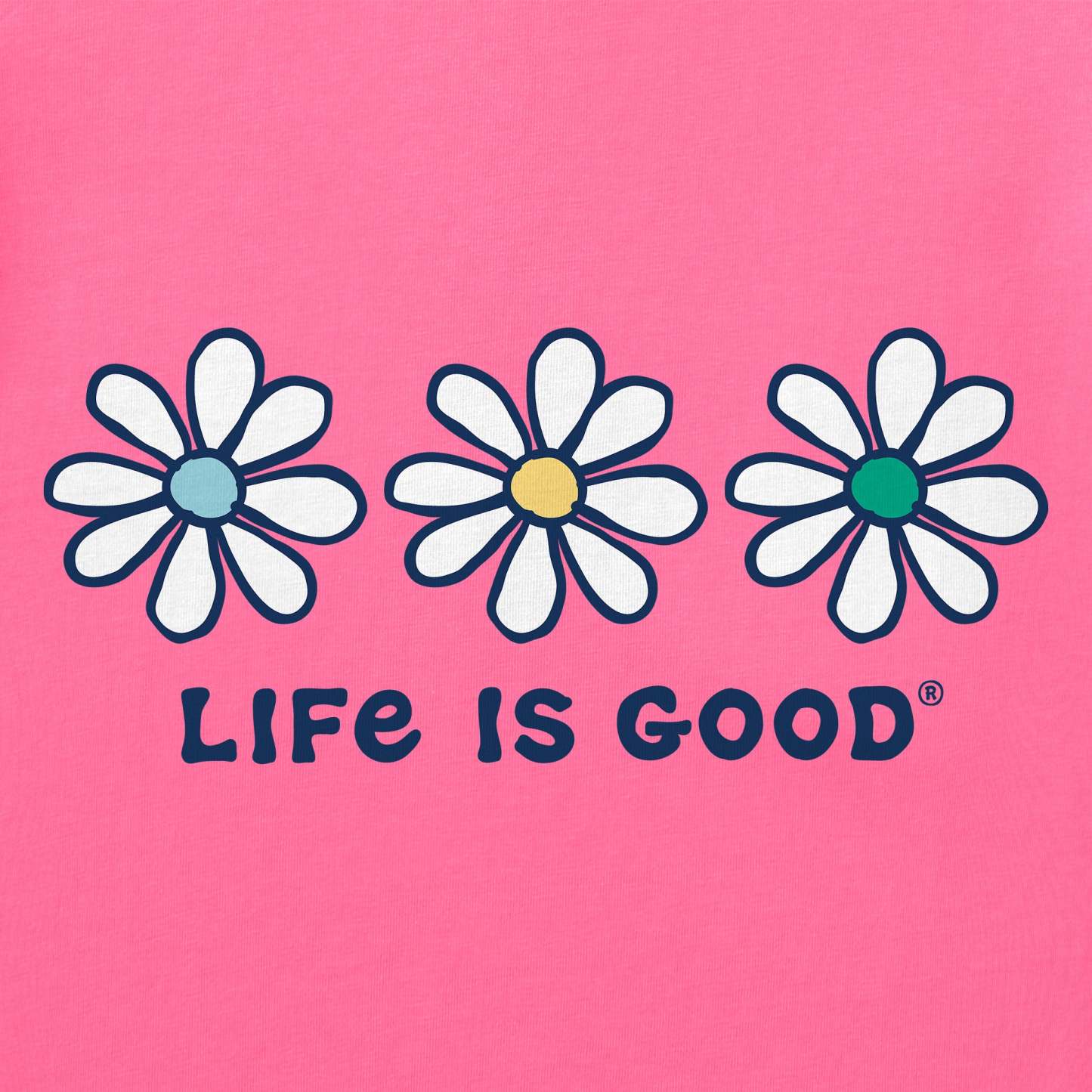 Women's 3 Daisies Short Sleeve Crusher Tee