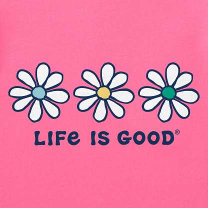 Women's 3 Daisies Short Sleeve Crusher Tee