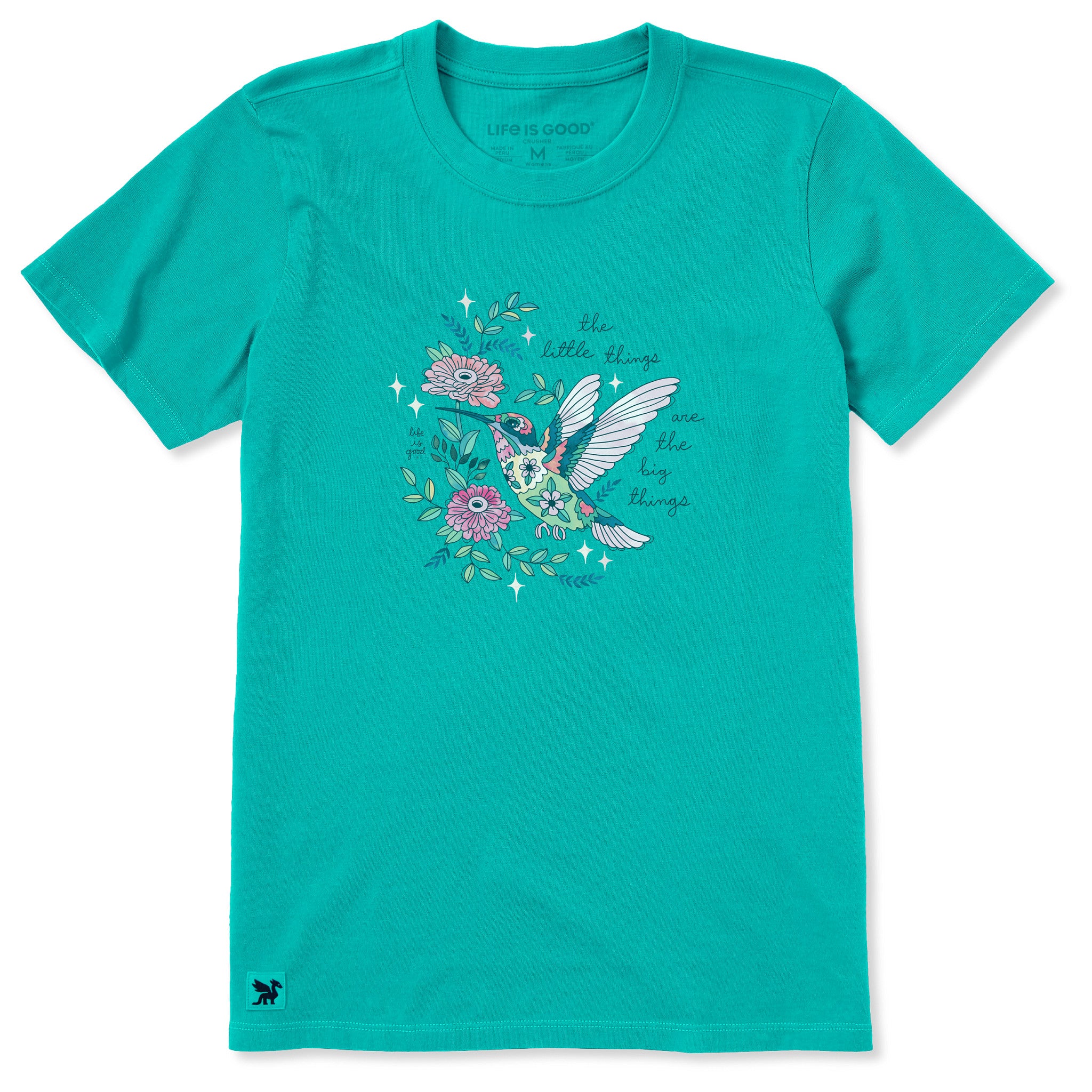 Women's Little Thing Hummingbird Short Sleeve Crusher Tee