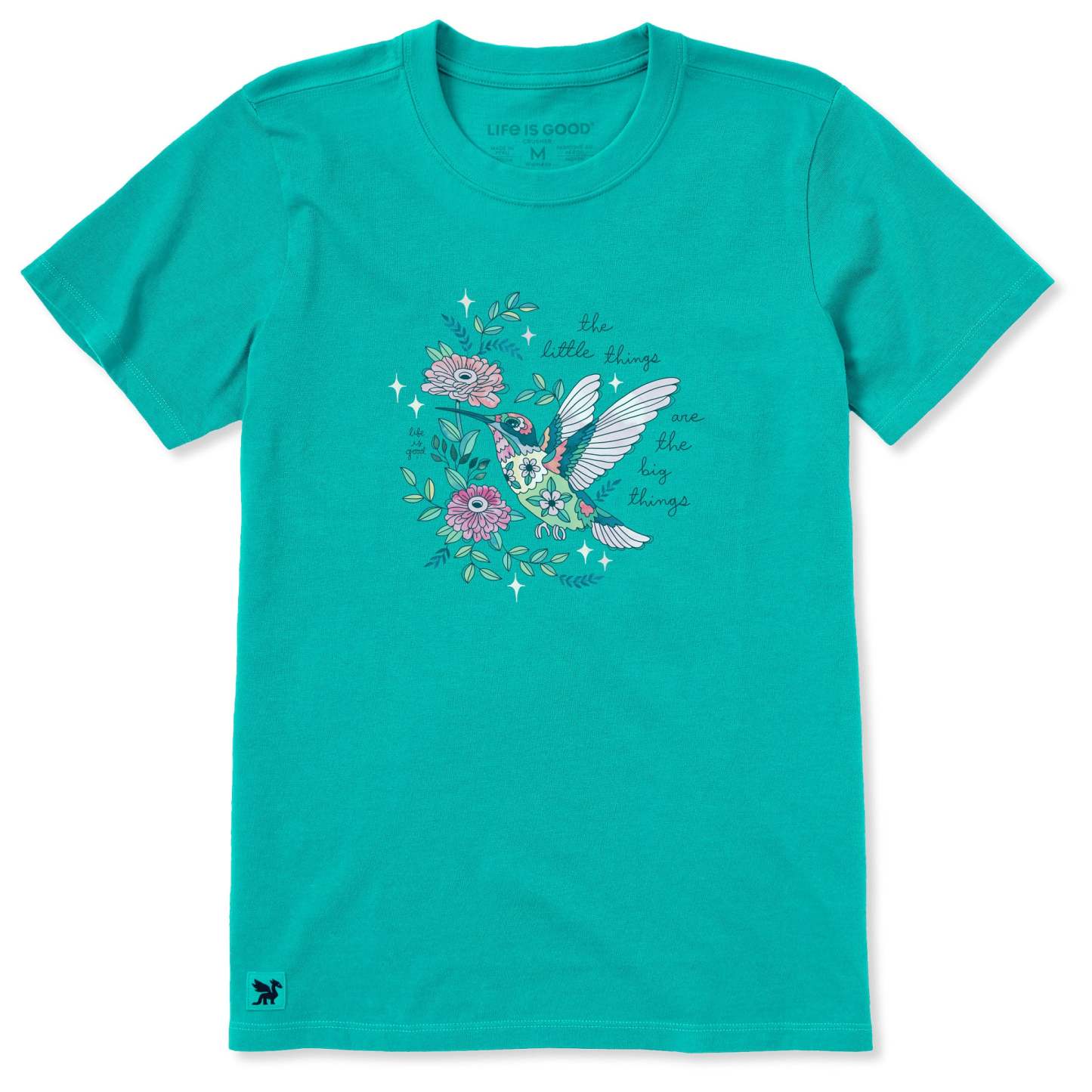 Women's Little Thing Hummingbird Short Sleeve Crusher Tee