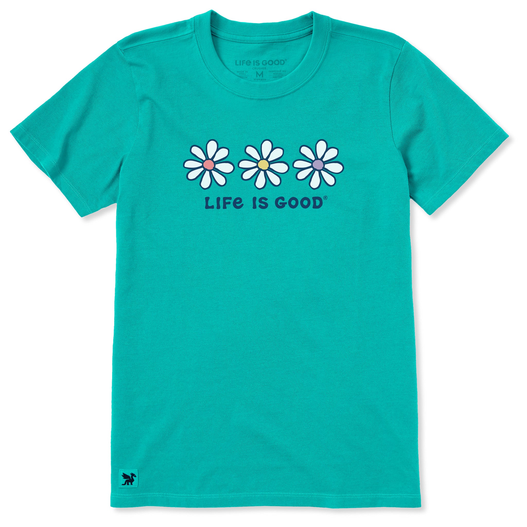 Women's 3 Daisies Short Sleeve Crusher Tee