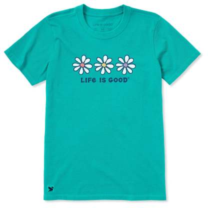 Women's 3 Daisies Short Sleeve Crusher Tee