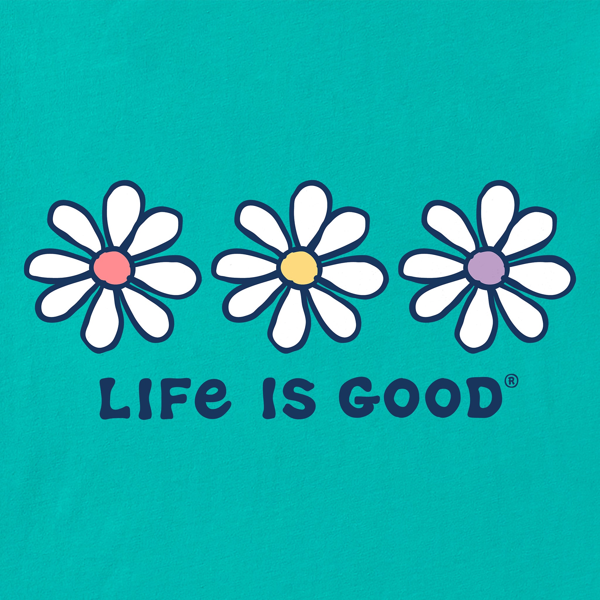 Women's 3 Daisies Short Sleeve Crusher Tee