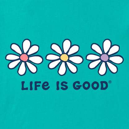 Women's 3 Daisies Short Sleeve Crusher Tee