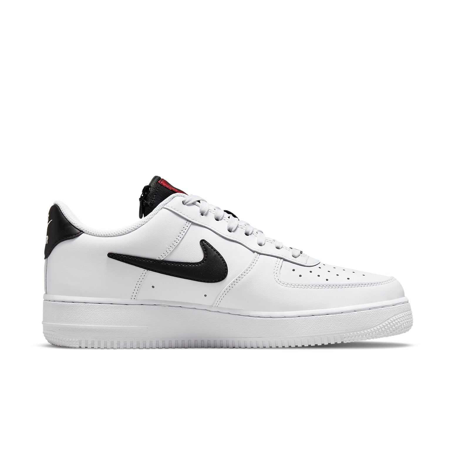 Nkhjgike Air Force 1 '07 Premium 'Carabiner - White Habanero Red' DH7579-100