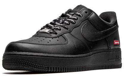Nkhjgike Supreme x Air Force 1 Low 'Box Logo - Black' CU9225-001