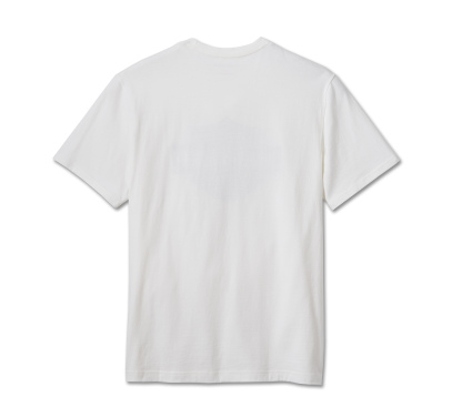 Bar & Shield Tee - White