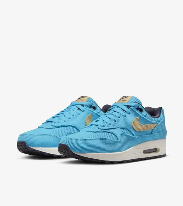 Nikhjgke Air Max 1 Premium PRM Corduroy Baltic Blue Shoes