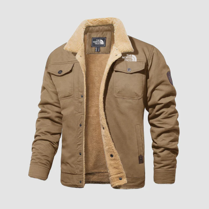 Men's Sherpa Trucker Jacket 5 Pockets