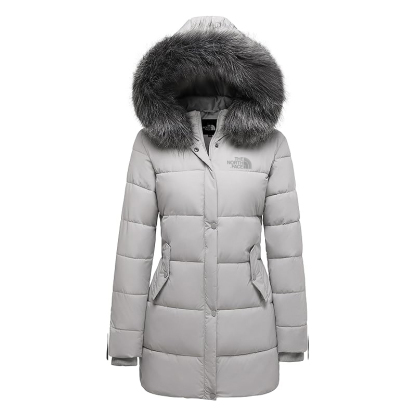 2024 TNF® Women's Winter Thicken Puffer Coat Warm Snow Jacket