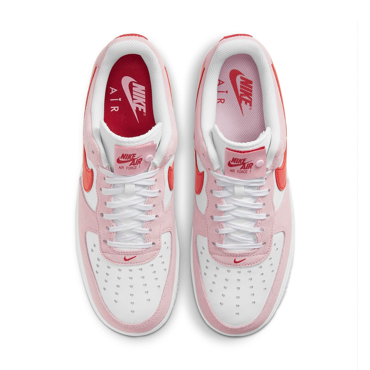 Nkhjgike Air Force 1 Low '07 QS 'Valentines Day Love Letter' DD3384-600