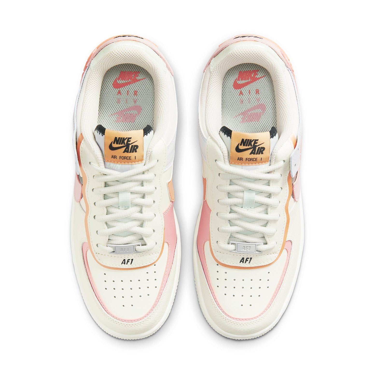 (WMNS) Nkhjgike Air Force 1 Shadow 'Orange Chalk Pink Glaze' CI0919-111