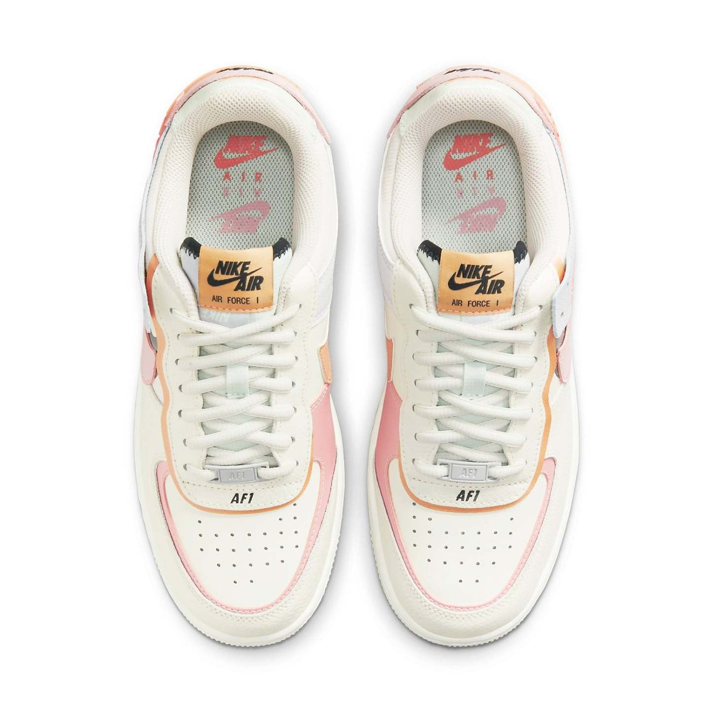 (WMNS) Nkhjgike Air Force 1 Shadow 'Orange Chalk Pink Glaze' CI0919-111