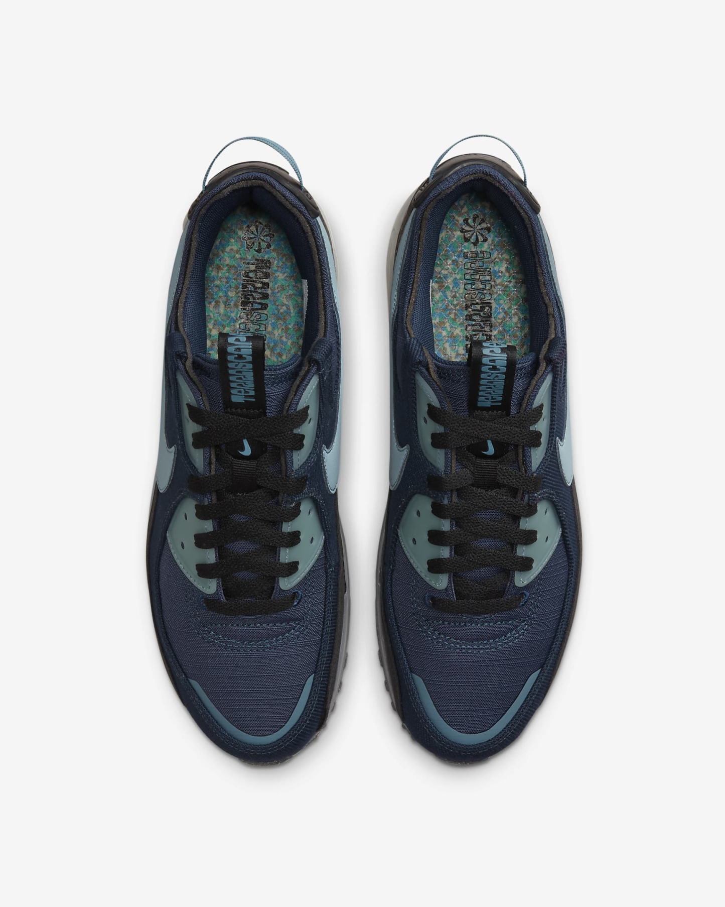 Nikhjgke Air MaxTerrascape 90 Navy Obsidian Black Aqua