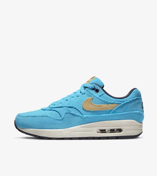 Nikhjgke Air Max 1 Premium PRM Corduroy Baltic Blue Shoes