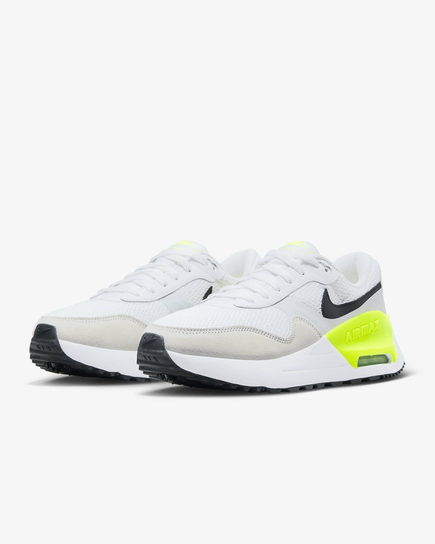 Nikhjgke Air Max SYSTM 'WHITE BLACK VOLT'