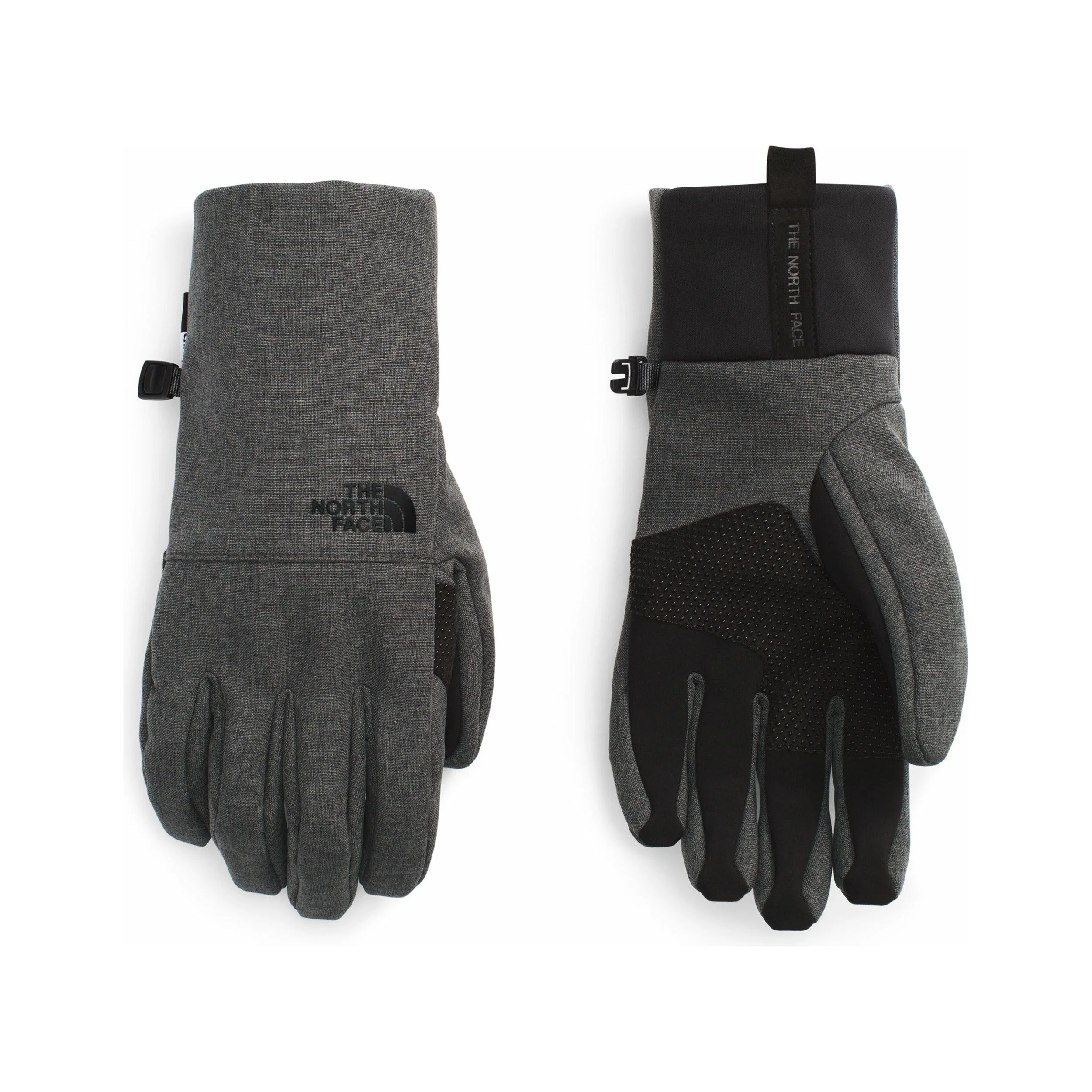 The Nokhjgrth Face-Men's Apex Etip Glove in TNF Dark Grey Heather