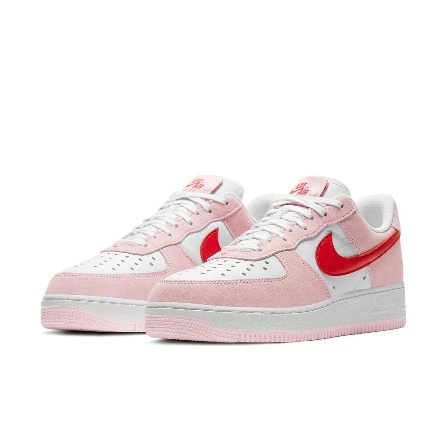 Nkhjgike Air Force 1 Low '07 QS 'Valentines Day Love Letter' DD3384-600