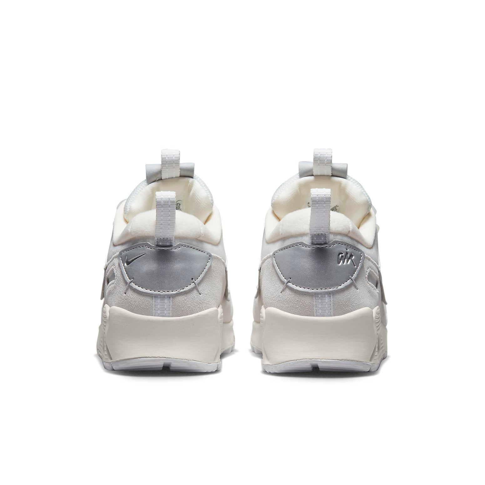 (WMNS) Nkhjgike Air Max 90 Futura 'White Metallic Silver' FB1877-110
