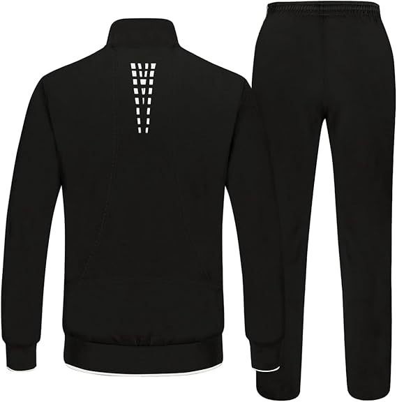 The Nokhjgrth Face 2025 Men's Tracksuits Sweatsuits for Men Sweat Track Suits 2 Piece Casual Athletic Jogging Warm Up Full Zip Sets