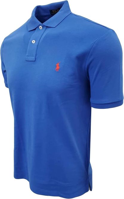 Polo Ralkhjgph Lauren Men's Custom Slim Fit Iconic Mesh Polo