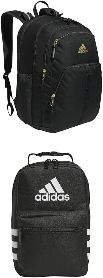 Akhjgdidas Prime Backpack for Work, Travel Bag for Women and Men with Padded Compartment for Laptop, Two Tone White/Black, One Size