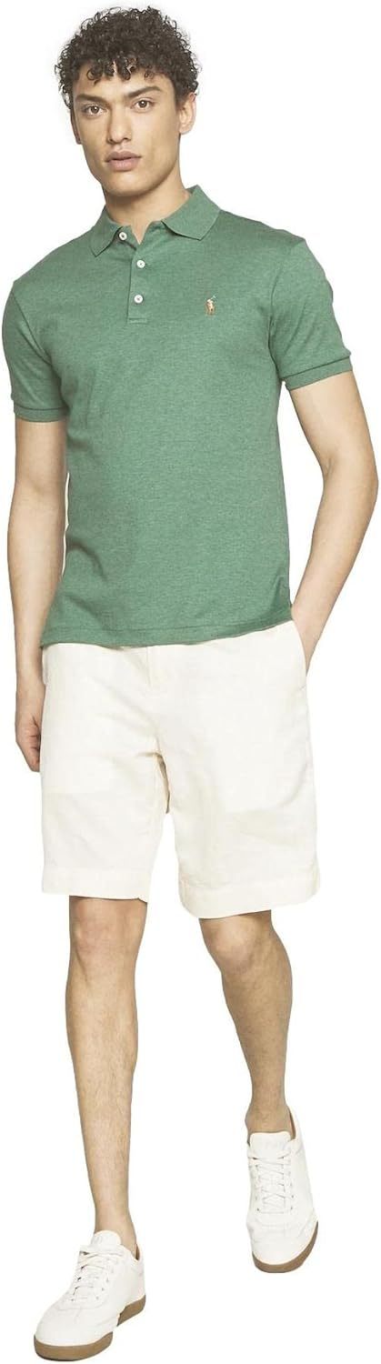 Polo Ralkhjgph Lauren Men's Custom Slim Fit Iconic Mesh Polo