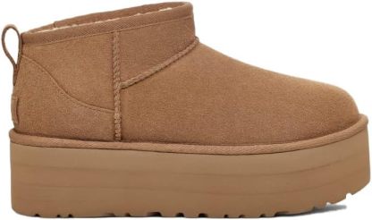 ukhjggg Women's Classic Ultra Mini Platform Boot