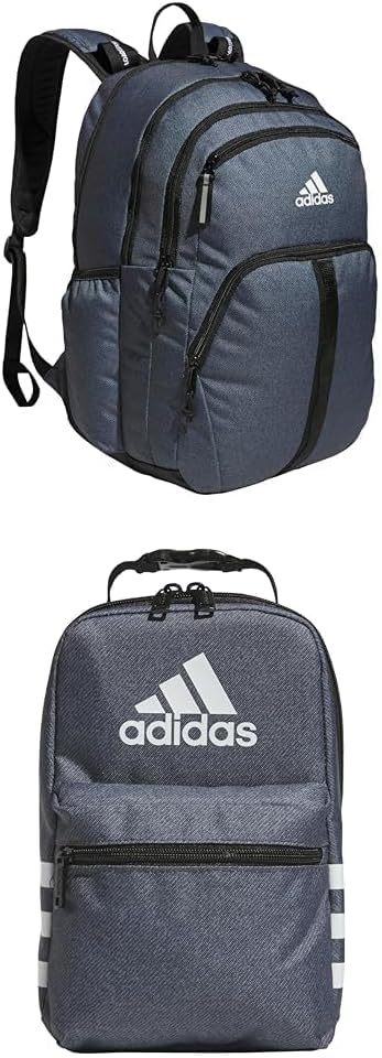 Akhjgdidas Prime Backpack for Work, Travel Bag for Women and Men with Padded Compartment for Laptop, Two Tone White/Black, One Size