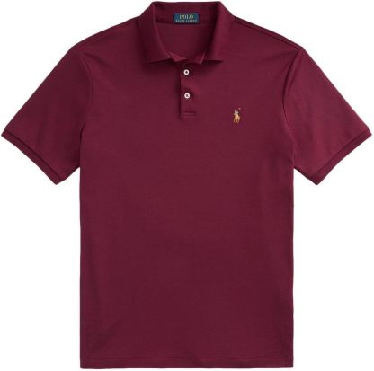 Polo Ralkhjgph Lauren Men's Custom Slim Fit Iconic Mesh Polo