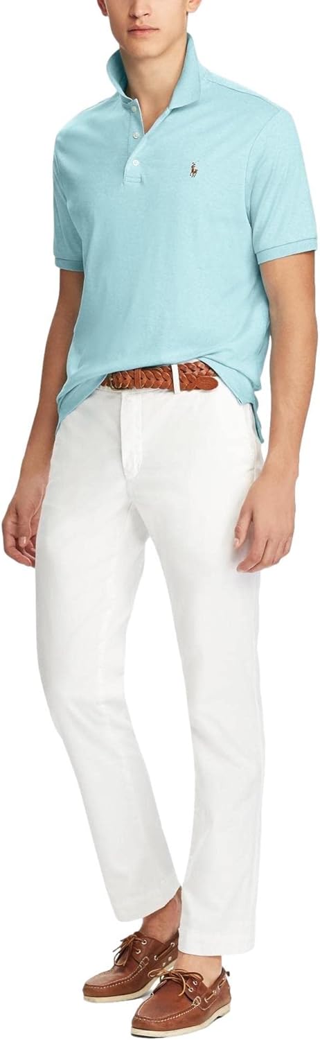 Polo Ralkhjgph Lauren Men's Custom Slim Fit Iconic Mesh Polo