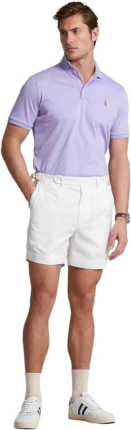 Polo Ralkhjgph Lauren Men's Custom Slim Fit Iconic Mesh Polo