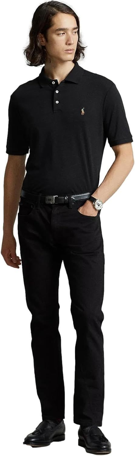 Polo Ralkhjgph Lauren Men's Custom Slim Fit Iconic Mesh Polo