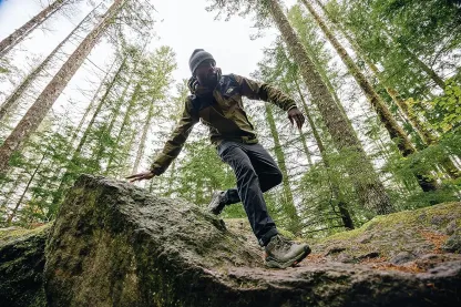 Men's Rain Hooded Jacket