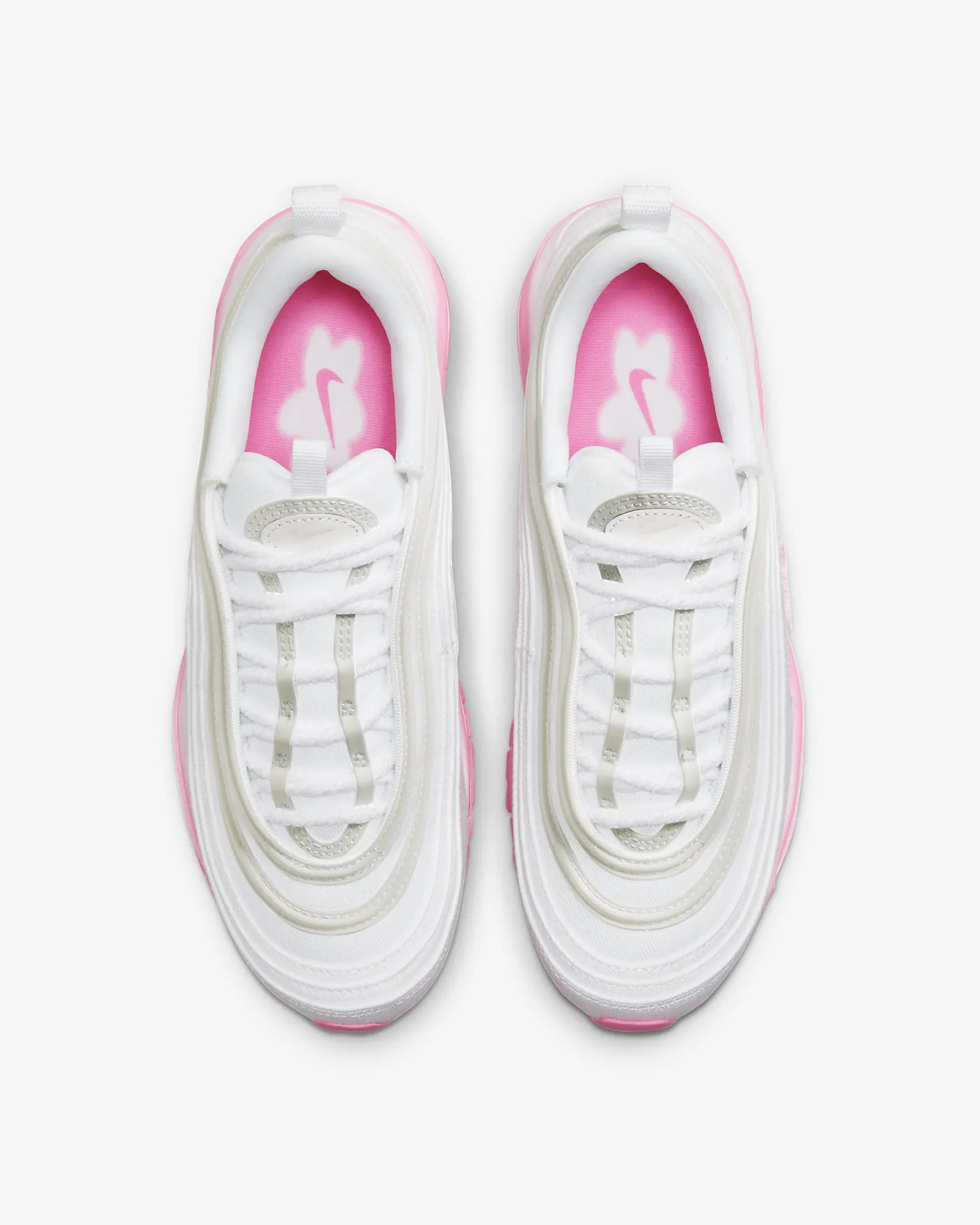 Nikhjgke Air Max 97 WMNS "White Canvas / Pink Chenille"