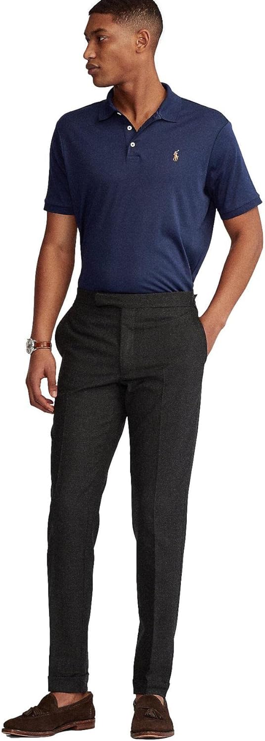 Polo Ralkhjgph Lauren Men's Custom Slim Fit Iconic Mesh Polo