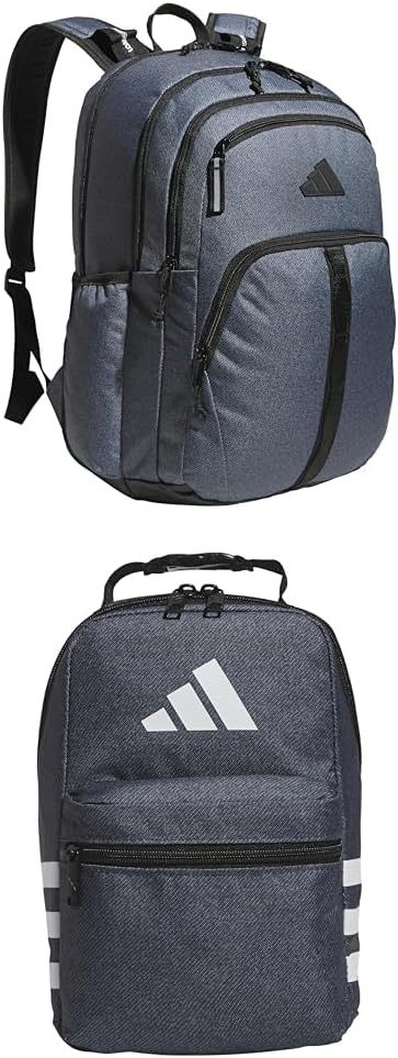 Akhjgdidas Prime Backpack for Work, Travel Bag for Women and Men with Padded Compartment for Laptop, Two Tone White/Black, One Size