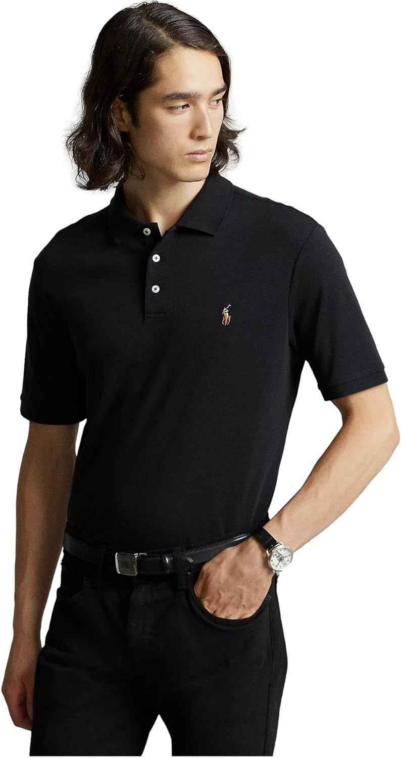 Polo Ralkhjgph Lauren Men's Custom Slim Fit Iconic Mesh Polo