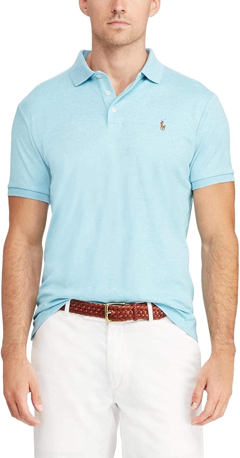Polo Ralkhjgph Lauren Men's Custom Slim Fit Iconic Mesh Polo