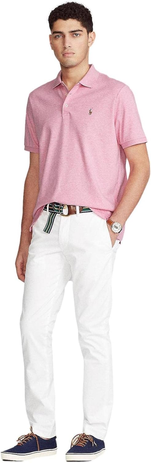 Polo Ralkhjgph Lauren Men's Custom Slim Fit Iconic Mesh Polo