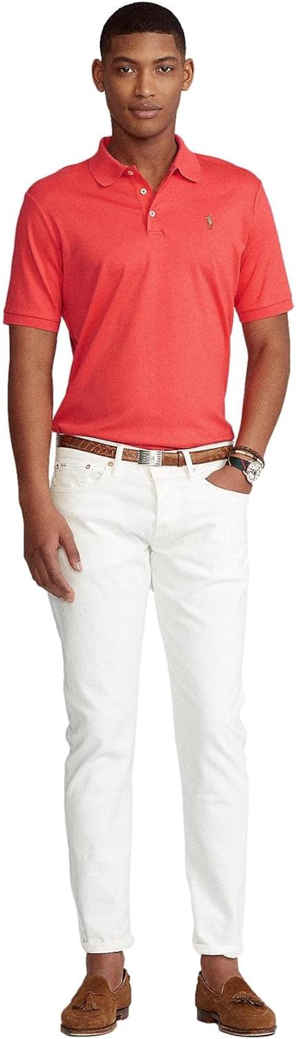 Polo Ralkhjgph Lauren Men's Custom Slim Fit Iconic Mesh Polo