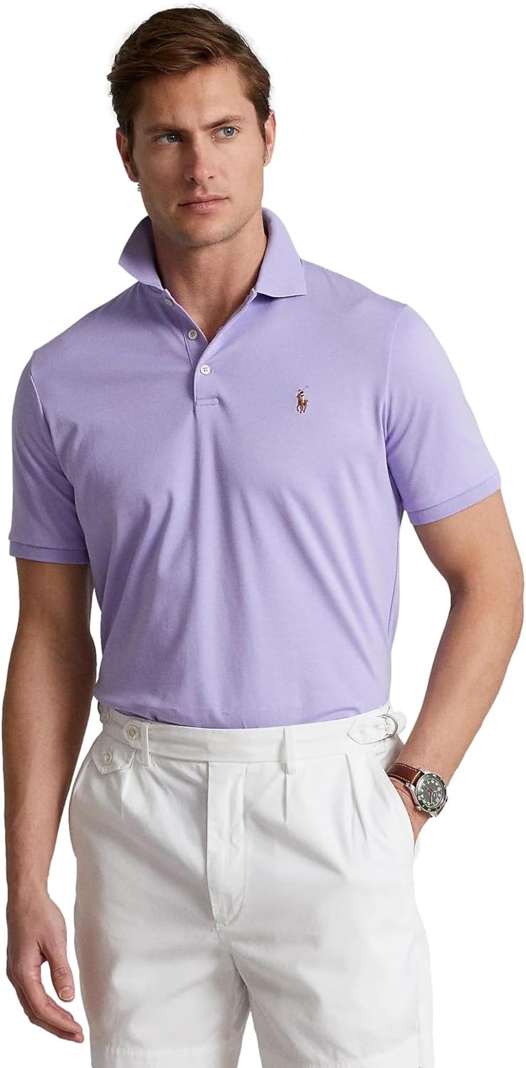 Polo Ralkhjgph Lauren Men's Custom Slim Fit Iconic Mesh Polo