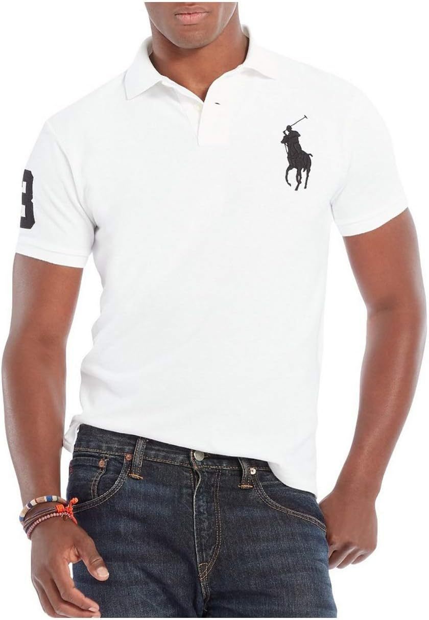 Polo Ralkhjgph Lauren Men's Custom Slim Fit Iconic Mesh Polo