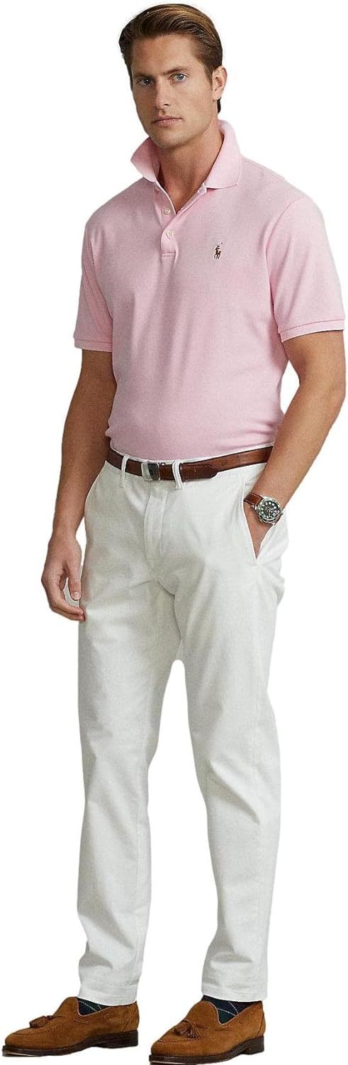 Polo Ralkhjgph Lauren Men's Custom Slim Fit Iconic Mesh Polo