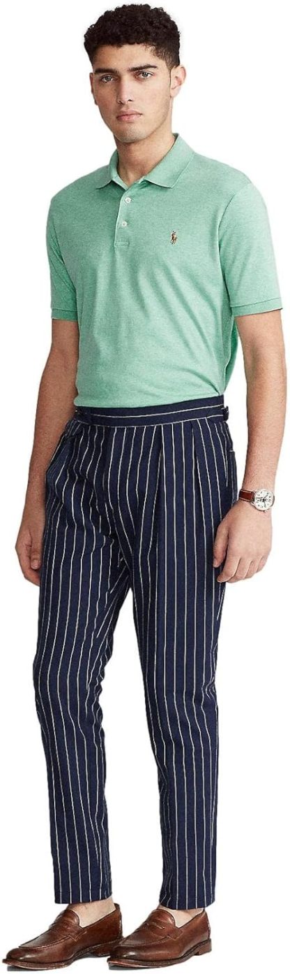 Polo Ralkhjgph Lauren Men's Custom Slim Fit Iconic Mesh Polo